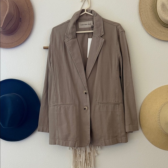 Calvin Klein Women's Brown Blazer - Picture 1 of 1